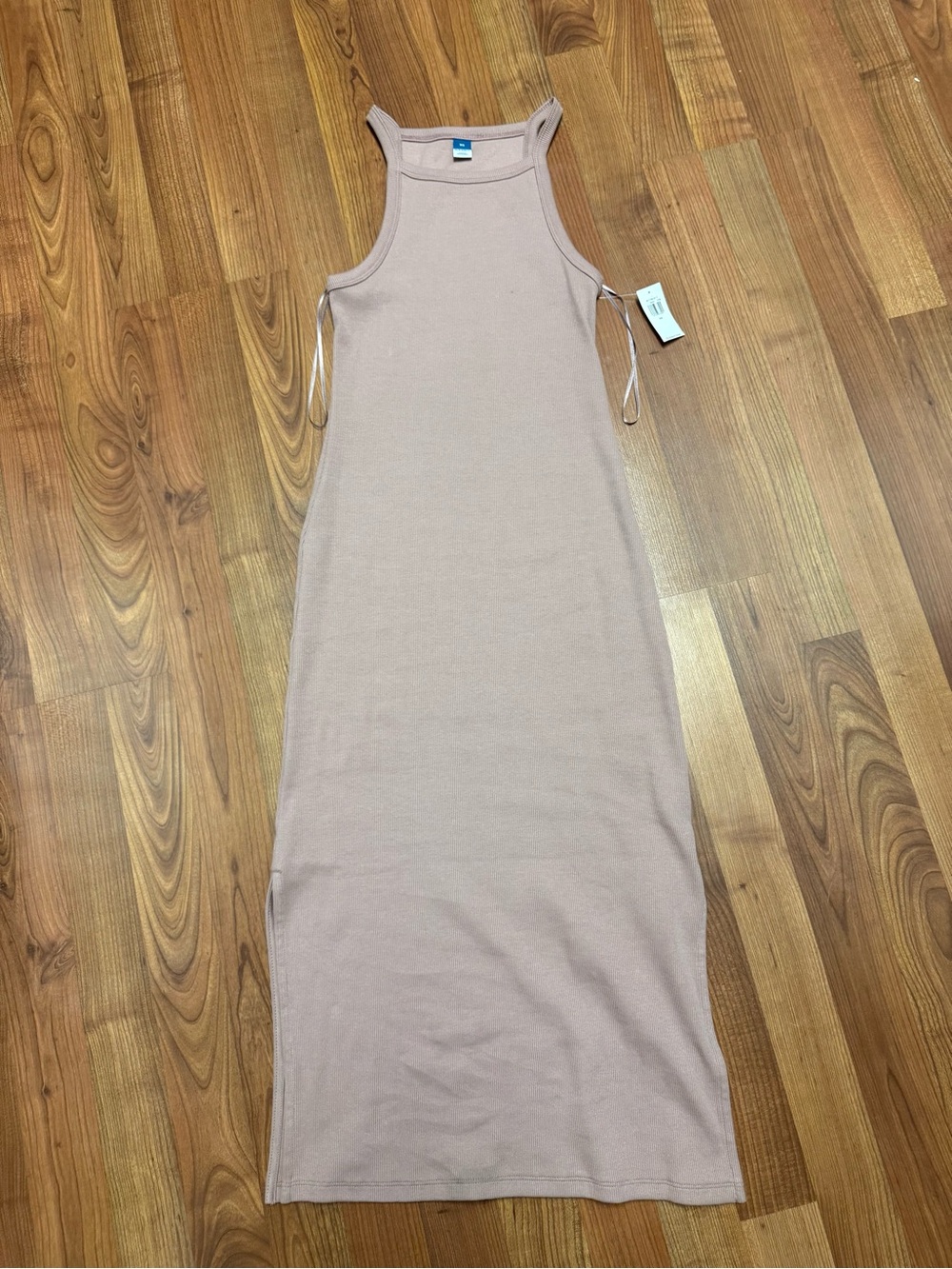 Old Navy Ribbed Tank Dress in Dusty Mauve